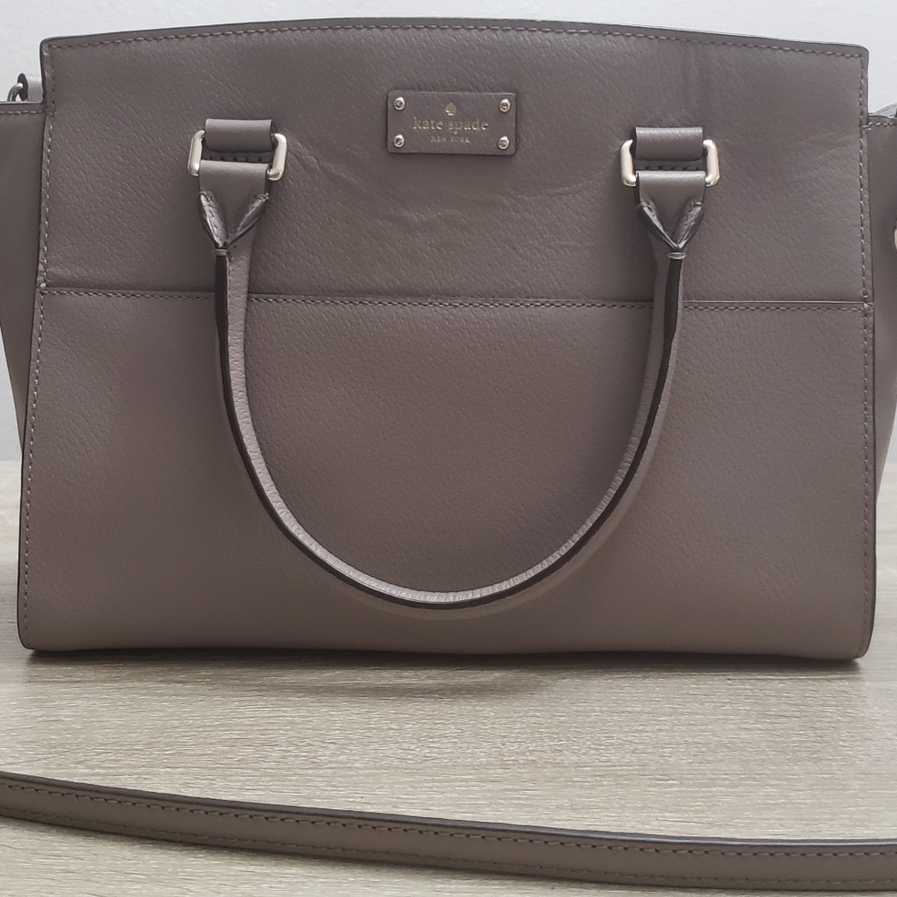 Gray Kate Spade Crossbody